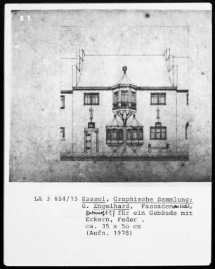 Gebäude mit Erkern