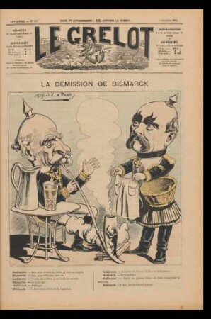 La démission de Bismarck