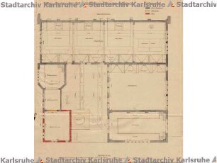 Beichel, Friedrich. Elektrizitätswerk Rheinhafen. Umbau und Erweiterung Honsellstrasse 35