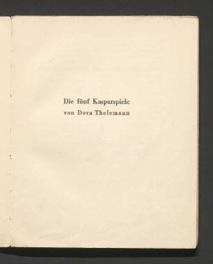 Seid ihr alle da? - Ja! ; ein lustiges Kasparbuch