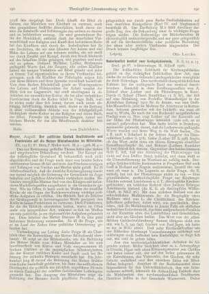 191-192 [Rezension] Meyer, August, Der politische Einfluß Deutschlands und Frankreichs auf die Metzer Bischofswahlen im Mittelalter