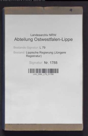 Extrakte der Steuerkasse Salzuflen bzw. Schötmar, Band 2