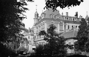 Pirna. Promenade und Otto-Denkmal