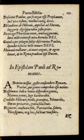 In Epistolam Pauli ad Romanos.