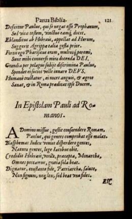 In Epistolam Pauli ad Romanos.