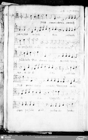 29 Elias Groskurdt: Jubilate Deo