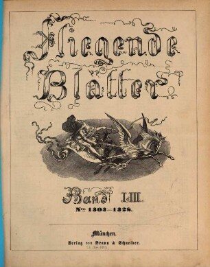 Fliegende Blätter. 53 = Nr. 1303 - 1328. 1870