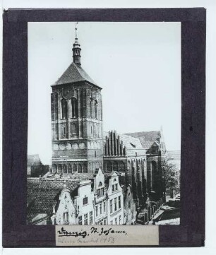 Danzig, Johanneskirche : Ansicht von SW