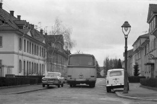 Beengte Verkehrsverhältnisse in der Belchenstraße im Weiherfeld