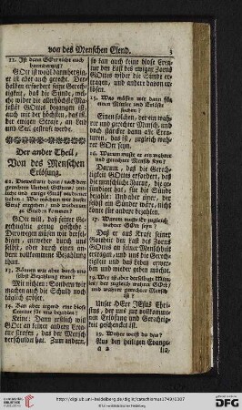 Der ander Theil, von des Menschen Erlösung