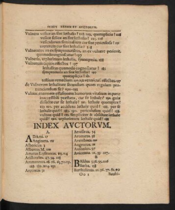 Index Auctorum