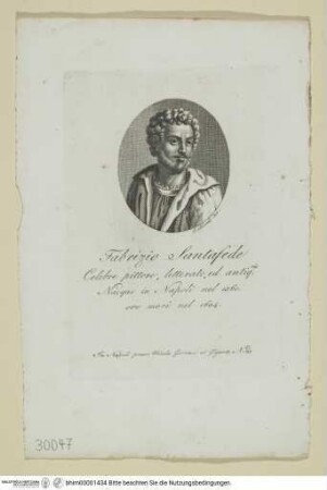 Portrait des Fabrizio Santafede
