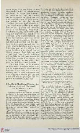 12: Ueber schwäbische (Ulmer) Miniatur-, insbesondere Brief- und Kartenmaler, [3]