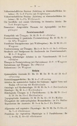 9-13, Medizin