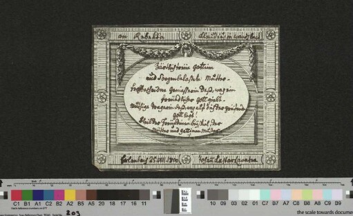 Brief an Rebecca Claudius