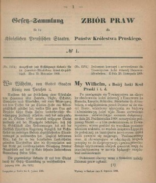 1. Januar-25. Dezember = No. 1-36