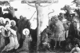 Dortmund, Berswodt-Altar, Mitteltafel: Kreuzigung; aus Marienkirche, Meister des Berswordt-Altars