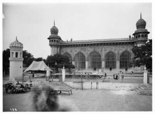 Mekka-Moschee (Mecca Masjid) in Hyderabad : Weltreisen. Hyderabad. Mekka-Moschee (1617-1694)
