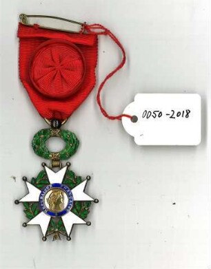 Nationaler Orden der Ehrenlegion [Ordre National de la Légion d'honneur]