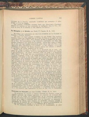Lecciones de filosofía, por Luis Corrales