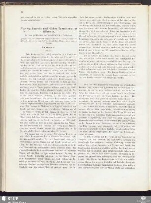 Vortrag über die natürlichen Baumaterialien Böhmens : (Schluss)