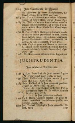 224-255, Jus Naturae & Gentium - Selectae Juris Civilis antiqui Leges & Materiae