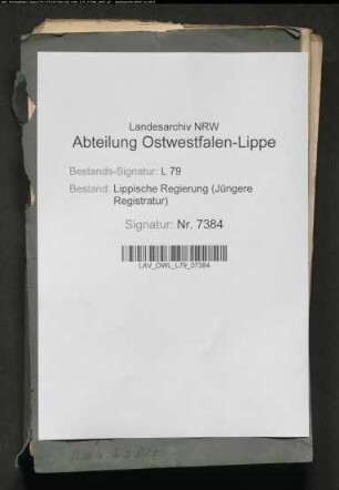 Öffentliche Gebäude im Baukreis Blomberg / Verwaltungsamt Blomberg