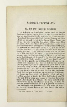12. Die erste französische Revolution