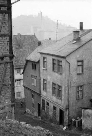 Wetzlar: Gasse zum Domplatz, von oben