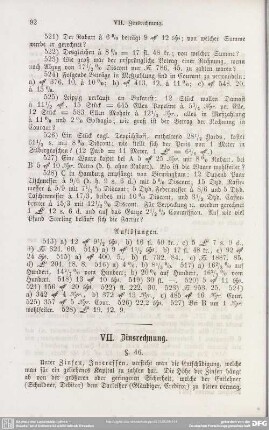 VII. Zinsrechnung