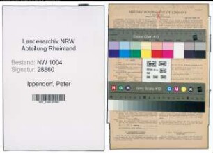 Entnazifizierung Peter Ippendorf , geb. 18.07.1903 (Fahrer)