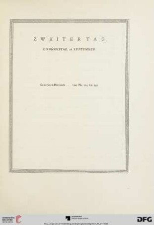 Zweiter Tag: Griechisch-Römisch (Nr. 124-250)