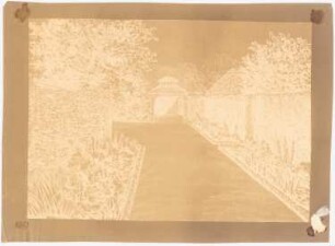 Pavillon: Perspektivische Ansicht