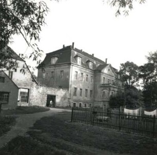 Naunhof-Ammelshain. Herrenhaus. 1723. Parkansicht
