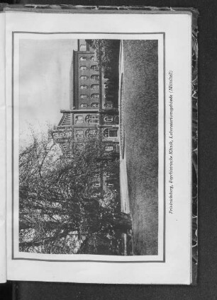 Friedrichsberg, Psychiatrische Klinik, Laboratoriumsgebäude (Mittelteil)