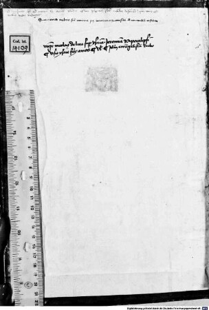 Biblia sacra (Isaias, Jeremias, Apocalypsis Johannis) cum Postilla litterali Nicolai de Lyra - BSB Clm 14109