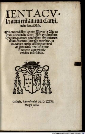 Ientacula novi Testamenti