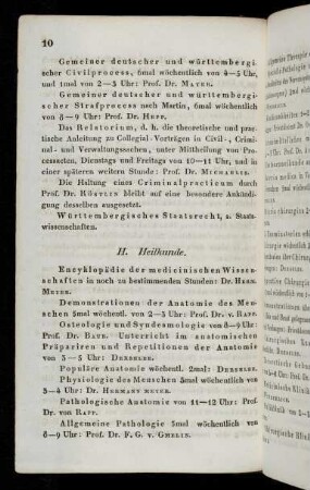 10-12, H. Heilkunde