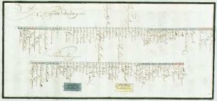 WHK 7 Reichs- und Französischer Krieg von 1688-1697 bis zum Frieden von Ryswick: Schlachtordnung der brandenburgischen und holländischen Truppen in Flandern, 1690
