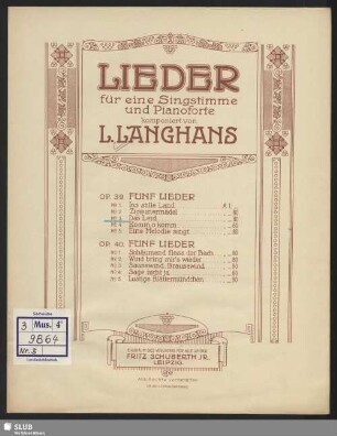 3: Das Leid : op. 39 No. 3