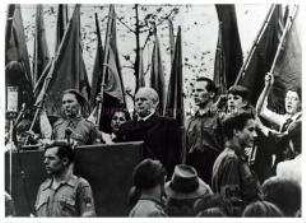 Eröffnung der Pionierrepublik in der Wuhlheide anlässlich des Deutschlandtreffens 1950