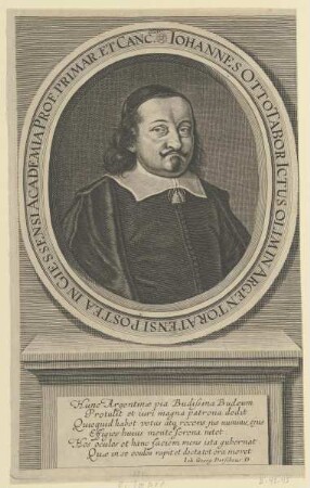 Bildnis des Iohannes Otto Tabor