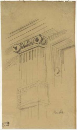 Schloss Brake, Pilaster