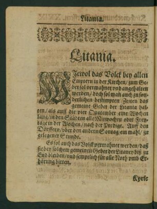 Litania.