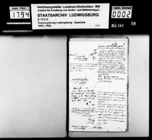 Arme, Oberamt Leonberg