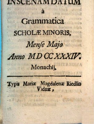 Mendacium Infelix : [Periocha]