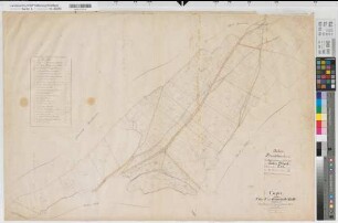 Calle (Meschede), Separation der Caller Mark, Bl.1 Brouillonkarte Flur 1