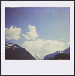 Blick von Interlaken aus zum Eiger