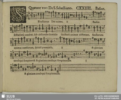 CXXIIII. Sebastianus Dei cultor