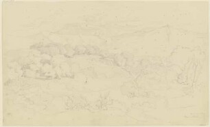 Berglandschaft bei Olevano